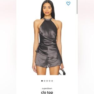 Superdown Women's Clo top and short set